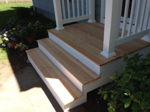 Fir stairs by scituate handyman